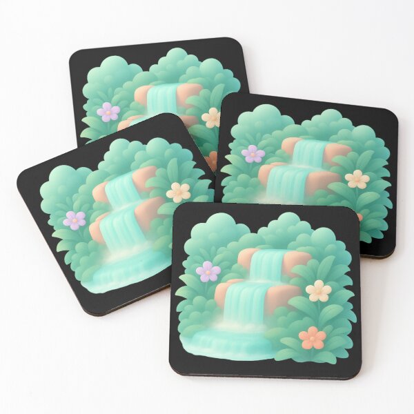 Item preview, Iguazu Falls - Kawaii landscape designed and sold by DamioPolArt.