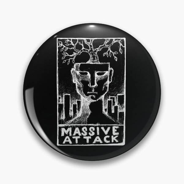 Item preview, Massive Attack - Ballpoint Sketch - Inverted designed and sold by bangart.