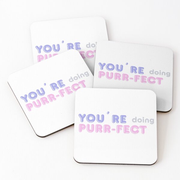 Item preview, You´re doing Purr-fect designed and sold by StudyCat Studio.