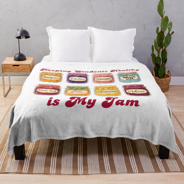 Item preview, Keeping Students Healthy is My Jam designed and sold by stephenflashart.
