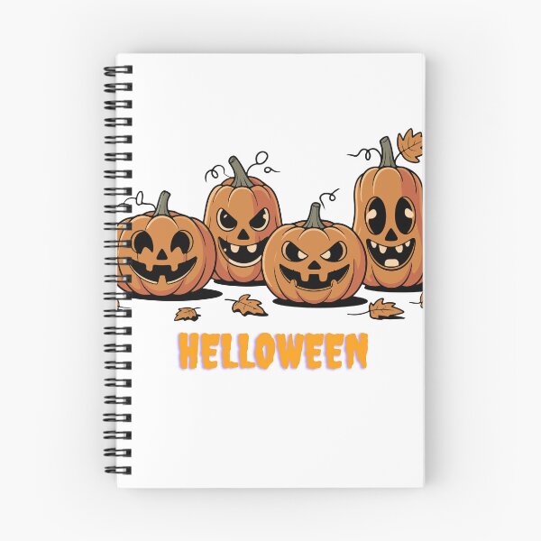 Item preview, Spooky Helloween Pumpkins Sticker & T-Shirt | Cute Jack-O'-Lanterns designed and sold by NewIndianProducts.