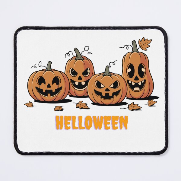Item preview, Spooky Helloween Pumpkins Sticker & T-Shirt | Cute Jack-O'-Lanterns designed and sold by NewIndianProducts.