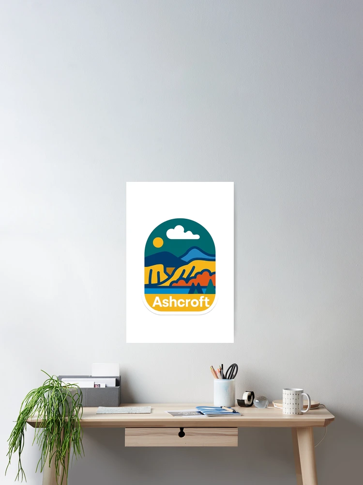 Thumbnail 2 of 3, Poster, Ashcroft Minimalist designed and sold by ReyechMac.