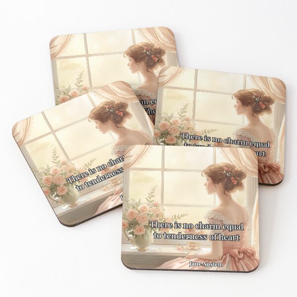 Item preview, Tenderness of Heart – Jane Austen Quote Art designed and sold by Boski22.