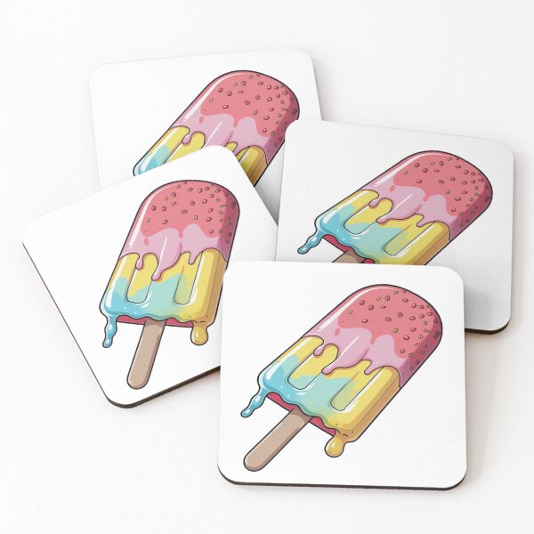 Item preview, Melting Colorful Icepop designed and sold by Koko Doko.