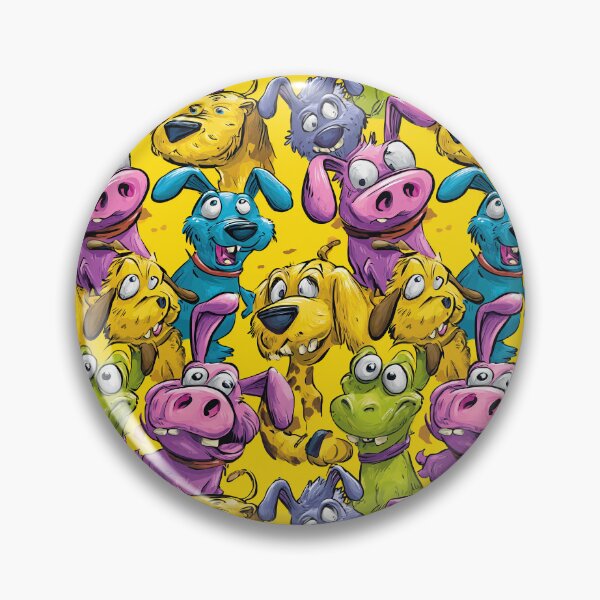Item preview, Zany Cartoon Dogs And Pigs Inky Illustration designed and sold by Piotrek0001.