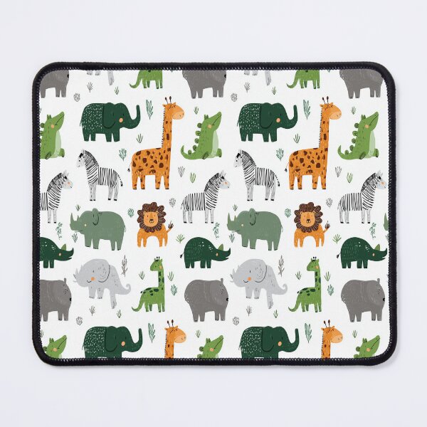 Item preview, Modern Scandinavian Style Safari Animals Nursery Art designed and sold by Piotrek0001.