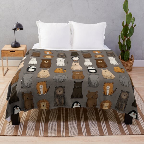 Item preview, Simple Sitting Cartoon Animals And Penguin Friends designed and sold by Piotrek0001.
