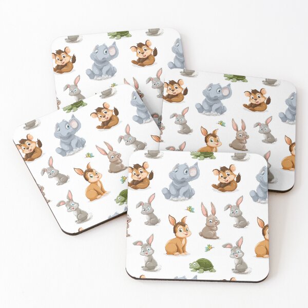 Item preview, Charming Cartoon Woodland Critters And Turtle Friends designed and sold by Piotrek0001.