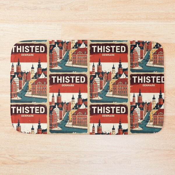 Item preview, Thisted Denmark 1950s Vintage Travel Tourism designed and sold by TravelersGems.