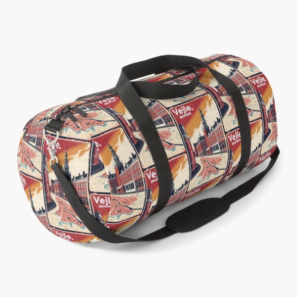 Item preview, Vejle Denmark 1950s Vintage Travel Tourism designed and sold by TravelersGems.
