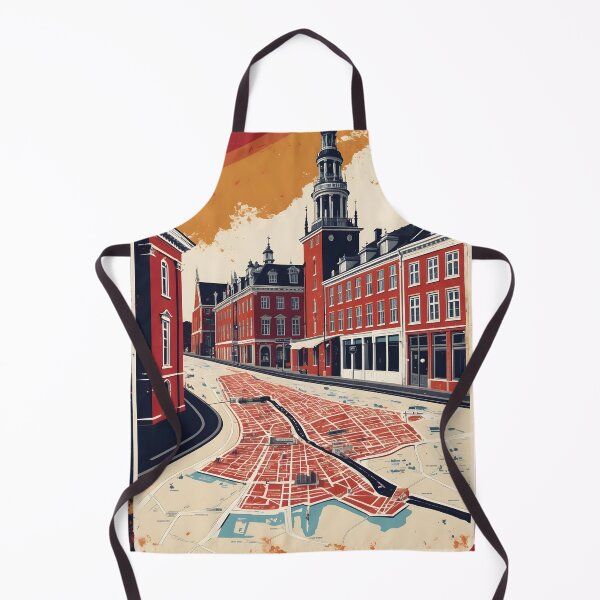 Item preview, Vejle Denmark 1950s Vintage Travel Tourism designed and sold by TravelersGems.