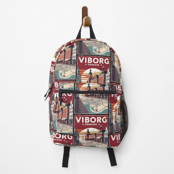 Item preview, Viborg Denmark 1950s Vintage Travel Tourism designed and sold by TravelersGems.