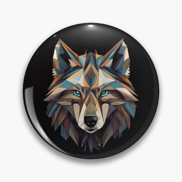 Item preview, Fractal Spirit – Crystal Wolf designed and sold by Lumive.