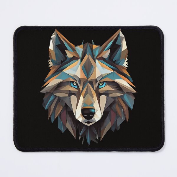 Item preview, Fractal Spirit – Crystal Wolf designed and sold by Lumive.