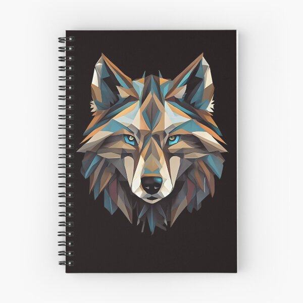 Item preview, Fractal Spirit – Crystal Wolf designed and sold by Lumive.
