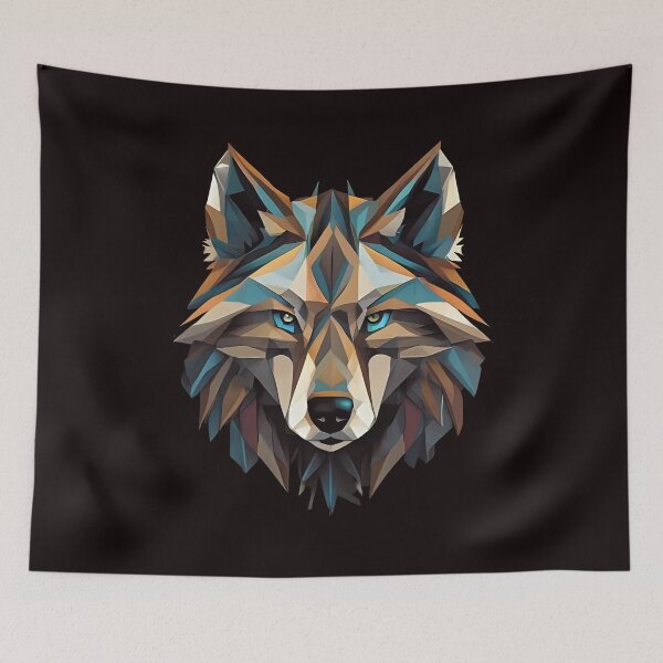 Item preview, Fractal Spirit – Crystal Wolf designed and sold by Lumive.