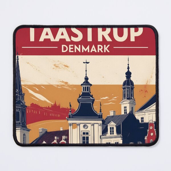Item preview, Taastrup Denmark 1950s Vintage Travel Tourism designed and sold by TravelersGems.