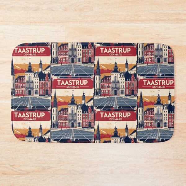 Item preview, Taastrup Denmark 1950s Vintage Travel Tourism designed and sold by TravelersGems.