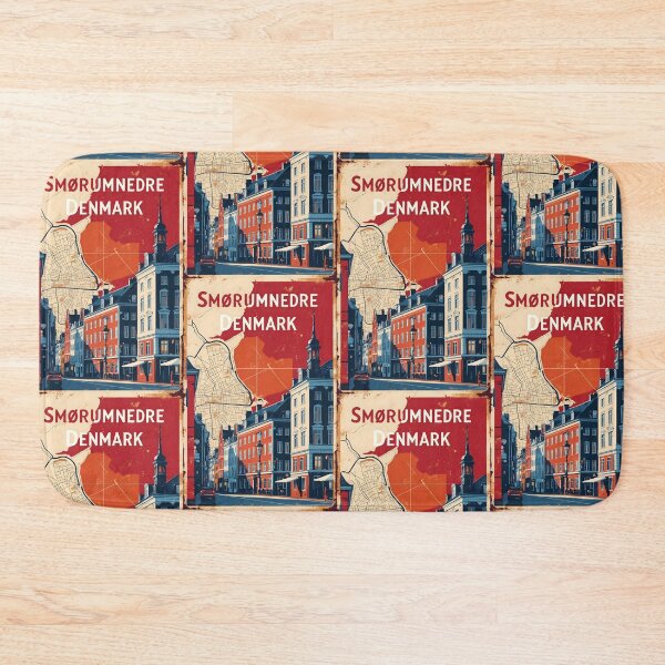 Item preview, Smorumnedre Denmark 1950s Vintage Travel Tourism designed and sold by TravelersGems.
