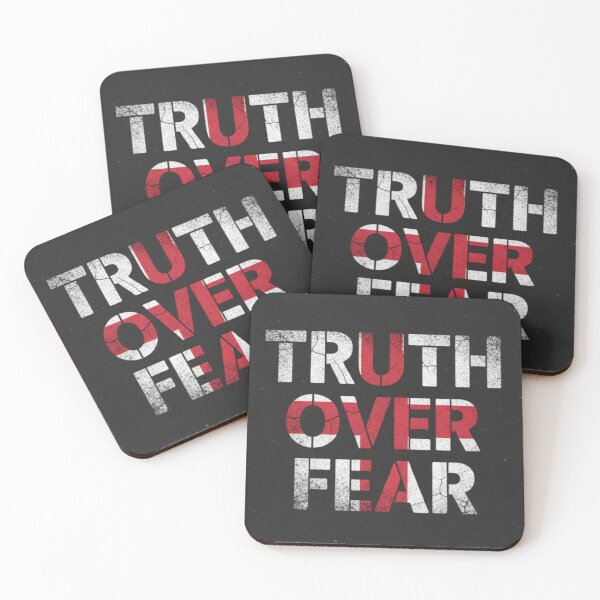Item preview, Truth Over Fear – British Vintage Grunge Statement Design designed and sold by Boski22.