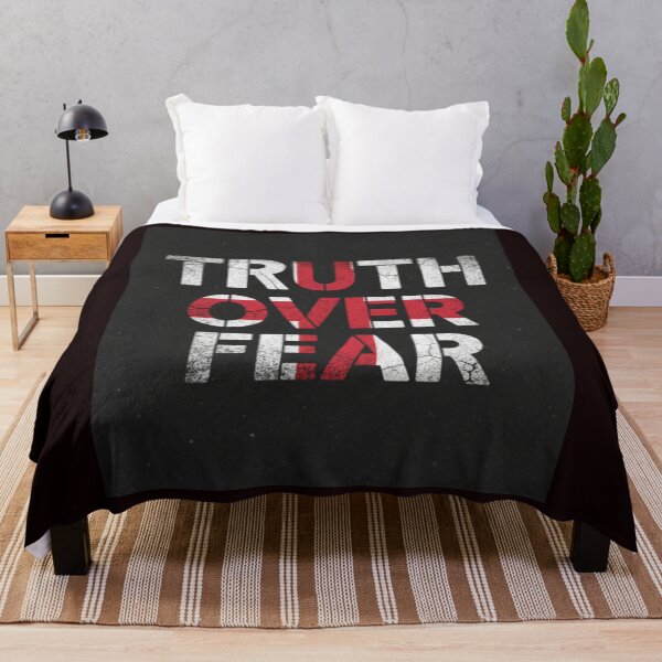 Item preview, Truth Over Fear – British Vintage Grunge Statement Design designed and sold by Boski22.