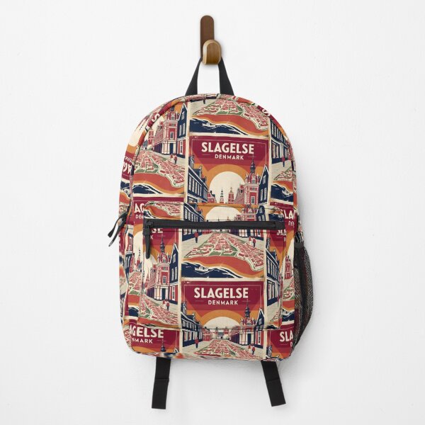 Item preview, Slagelse Denmark 1950s Vintage Travel Tourism designed and sold by TravelersGems.