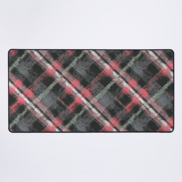 Item preview, Distressed Grunge Plaid Seamless Pattern IV designed and sold by Atlas Kai.