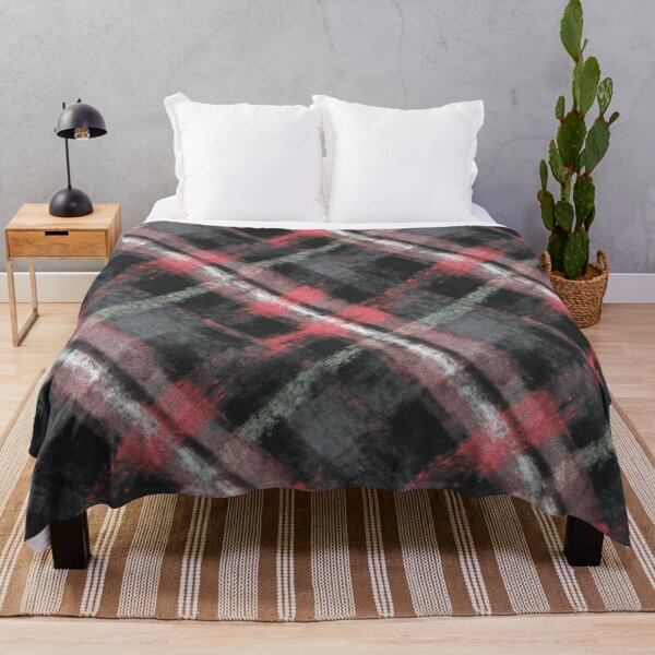 Item preview, Distressed Grunge Plaid Seamless Pattern IV designed and sold by Atlas Kai.