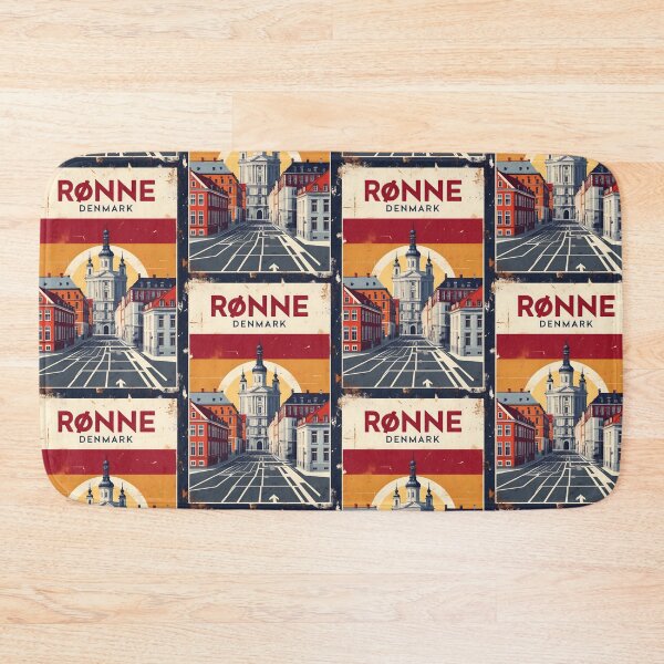 Item preview, Ronne Denmark 1950s Vintage Travel Tourism designed and sold by TravelersGems.