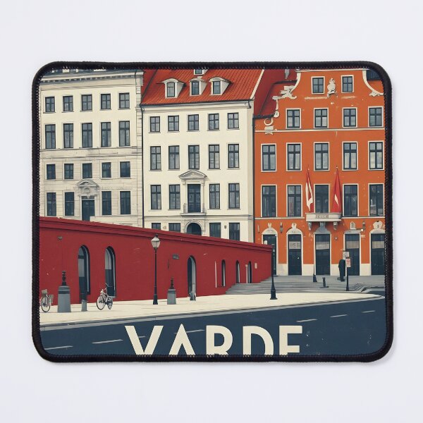 Item preview, Varde Falster Denmark 1950s Vintage Travel Tourism designed and sold by TravelersGems.