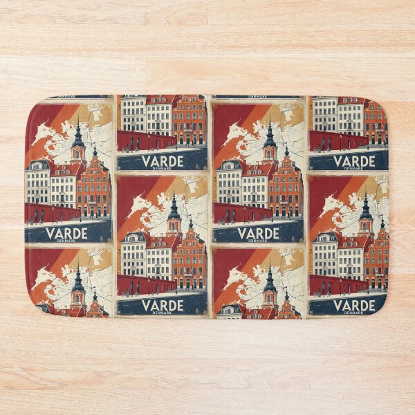 Item preview, Varde Falster Denmark 1950s Vintage Travel Tourism designed and sold by TravelersGems.