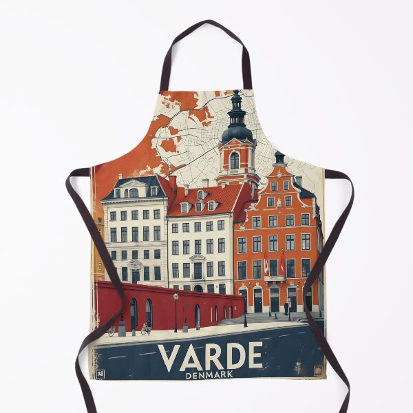 Item preview, Varde Falster Denmark 1950s Vintage Travel Tourism designed and sold by TravelersGems.
