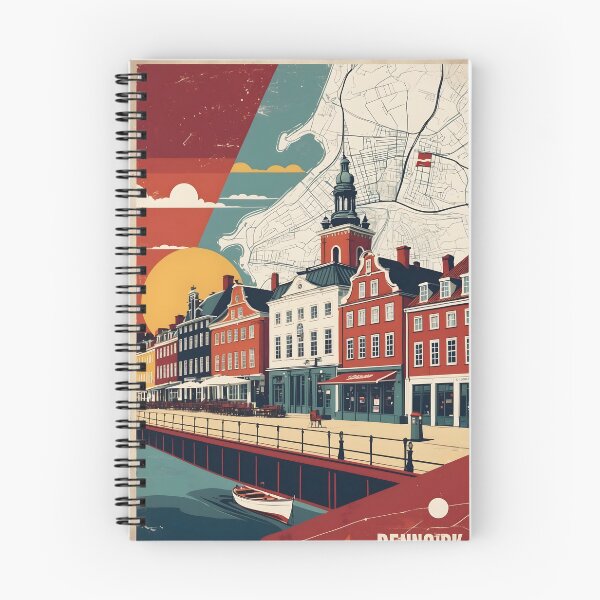Item preview, Solrod Strand Denmark 1950s Vintage Travel Tourism designed and sold by TravelersGems.