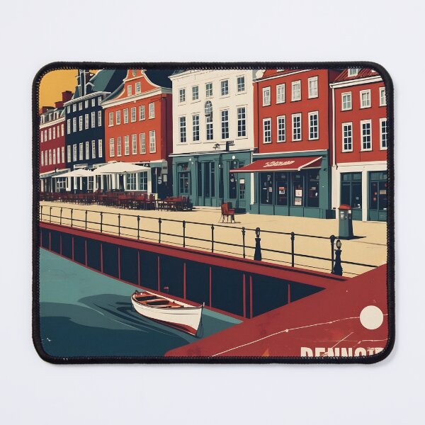 Item preview, Solrod Strand Denmark 1950s Vintage Travel Tourism designed and sold by TravelersGems.