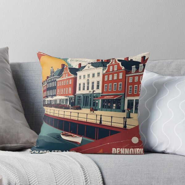 Item preview, Solrod Strand Denmark 1950s Vintage Travel Tourism designed and sold by TravelersGems.