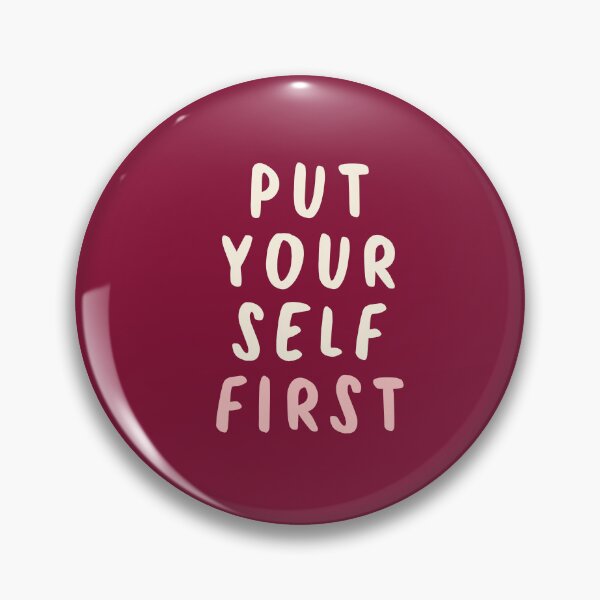 Item preview, Inspirational Mental Health Quote - Put Yourself First Bold Text designed and sold by annylands.