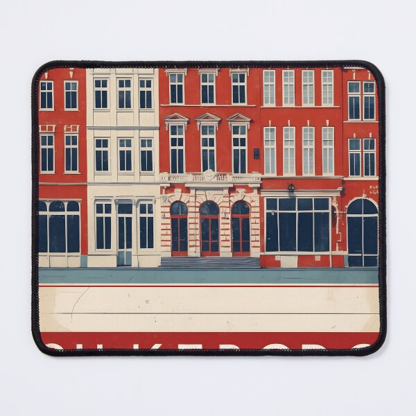 Item preview, Silkeborg Denmark 1950s Vintage Travel Tourism designed and sold by TravelersGems.