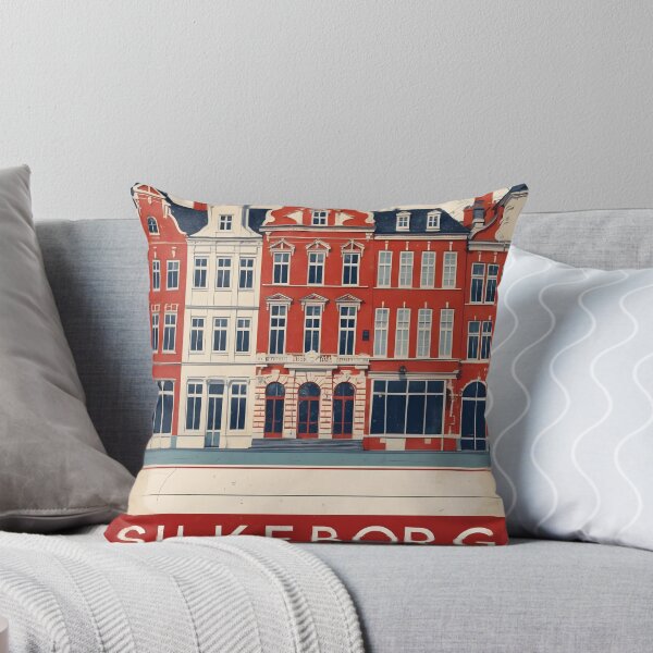 Item preview, Silkeborg Denmark 1950s Vintage Travel Tourism designed and sold by TravelersGems.