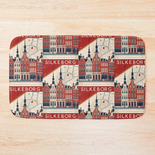 Item preview, Silkeborg Denmark 1950s Vintage Travel Tourism designed and sold by TravelersGems.