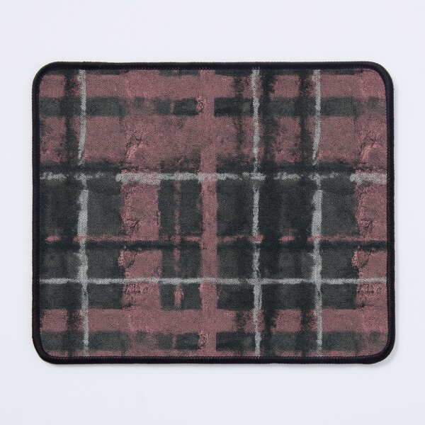 Item preview, Edgy Punk Rock Tartan Fabric Print designed and sold by Atlas Kai.