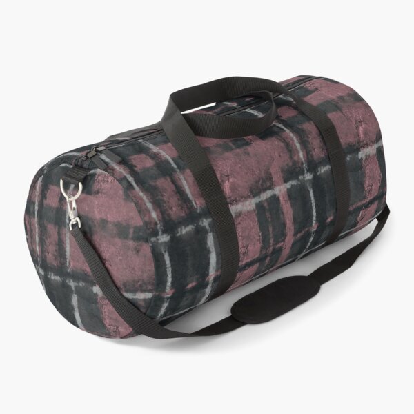 Item preview, Edgy Punk Rock Tartan Fabric Print designed and sold by Atlas Kai.