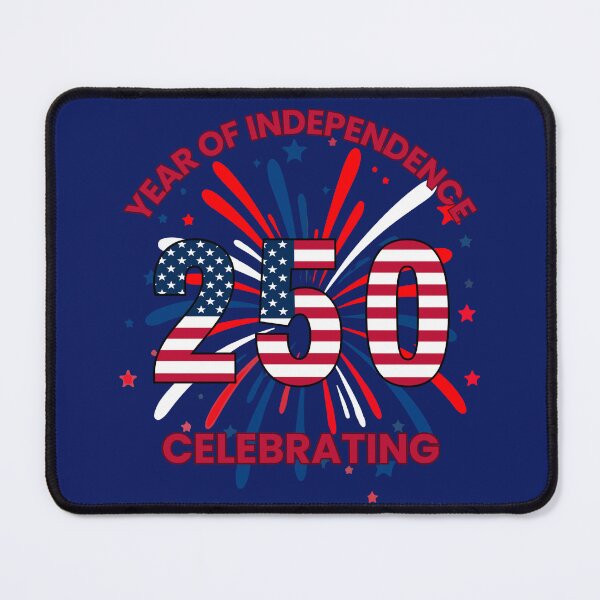 Item preview, Celebrate America 250 | Patriotic Fireworks Independence Design designed and sold by Brainy Bites19.