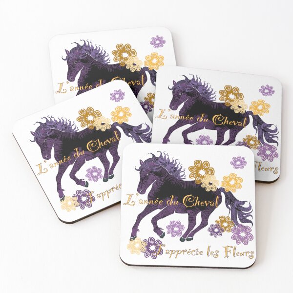 Item preview, L’année du Cheval Plum designed and sold by Indra's Net.