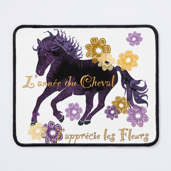 Item preview, L’année du Cheval Plum designed and sold by Indra's Net.