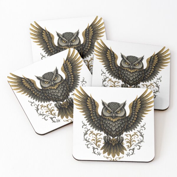 Item preview,  The Gothic Owl – Symbol of Night and Wisdom designed and sold by bashhonkdesign.