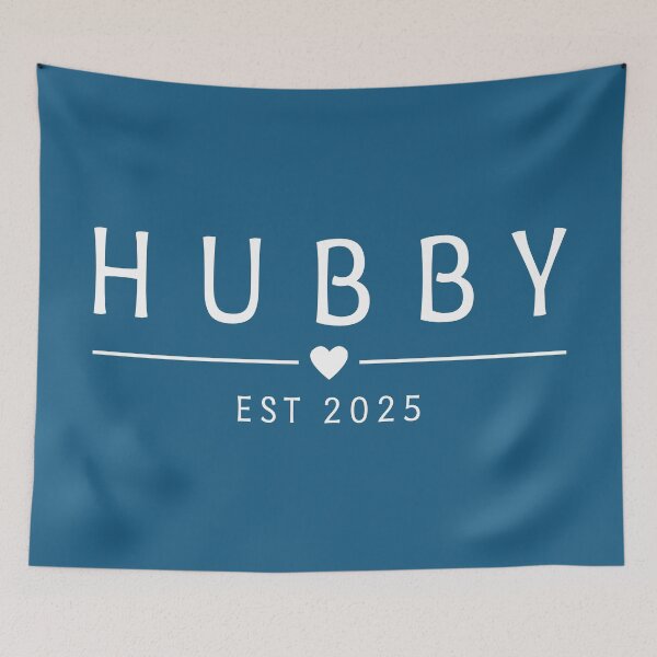 Item preview, Hubby Est 2025 designed and sold by Jeallan Designs.