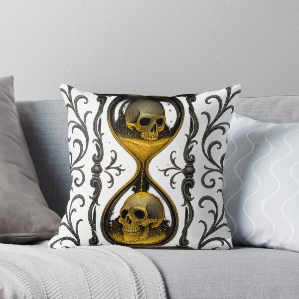 Item preview, Hourglass of Souls – Ornate Gothic Timepiece Art dark designed and sold by bashhonkdesign.