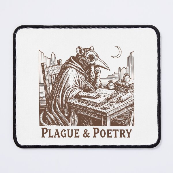Item preview, Plague Doctor Rat Shirt: Dark Academia Gothic Tee designed and sold by Skull in Wool .