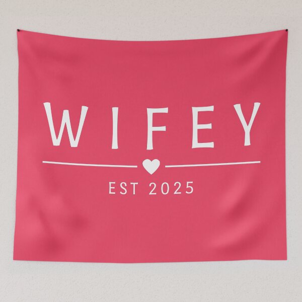 Item preview, Wifey Est 2025 designed and sold by Jeallan Designs.